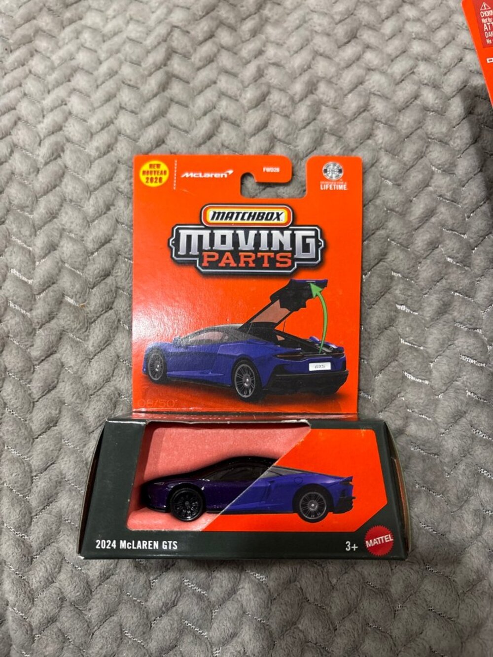 Matchbox Moving Parts 2024 McLaren GTS 08/50